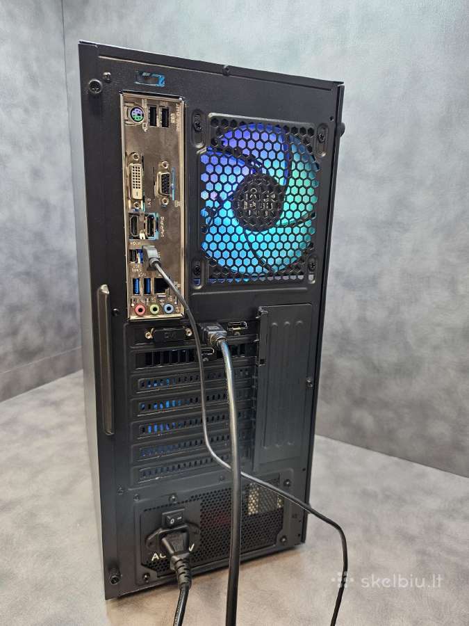 Rtx 2060 Super 8 GB/i7-10700k/500ssd/16ram/gaming - nuotraukos Nr. 4