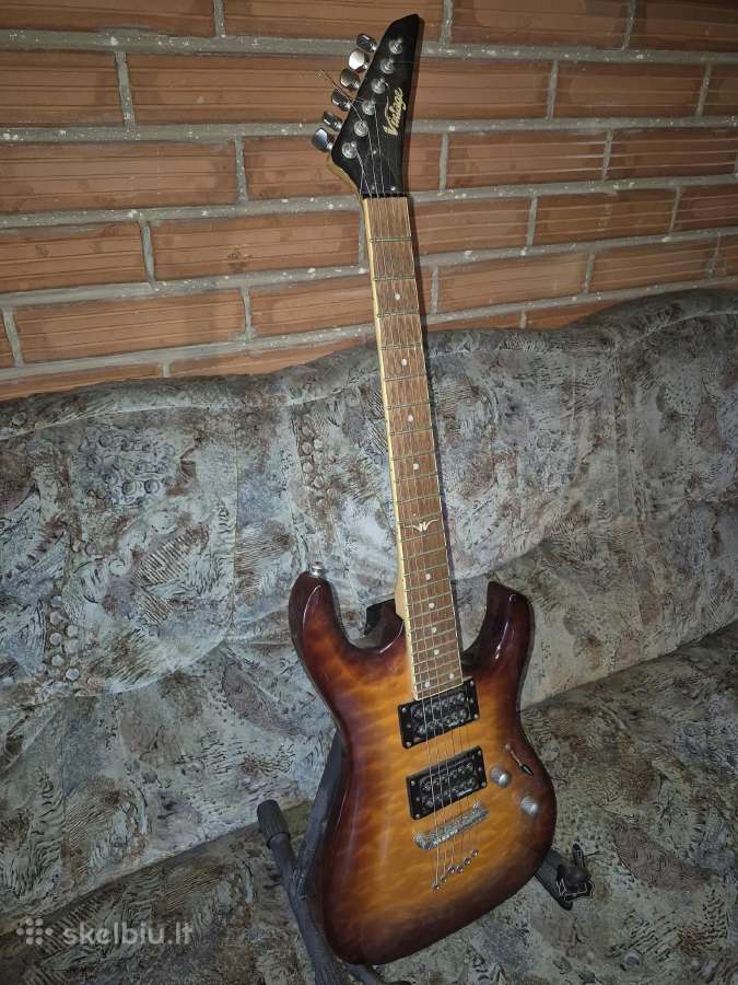 Elektrinė gitara Vintage® Metal Axxe - nuotraukos Nr. 2
