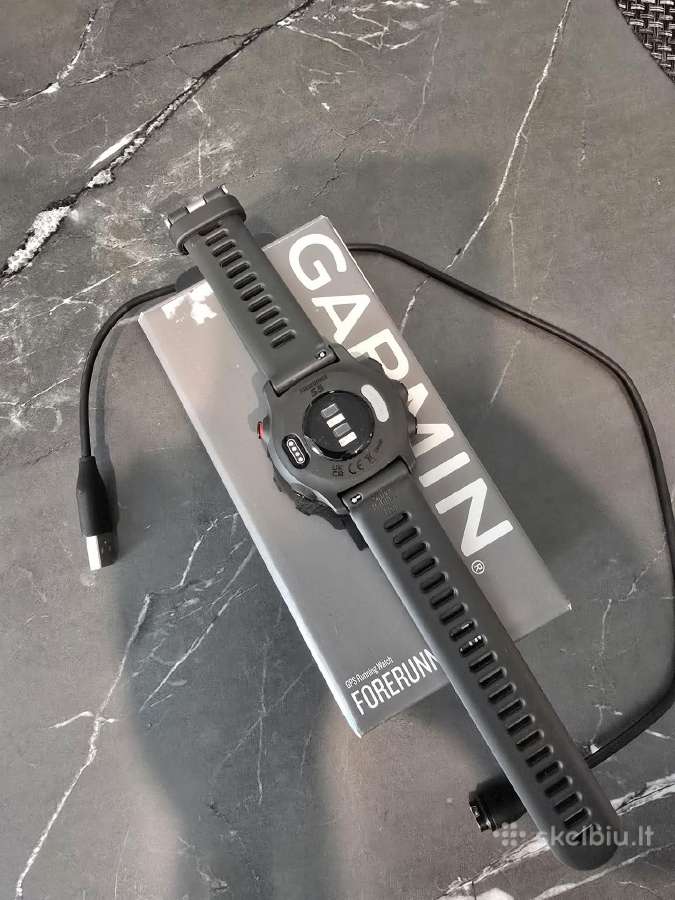 Garmin Forerunner 55 (juodas ir mėlynas) - nuotraukos Nr. 5