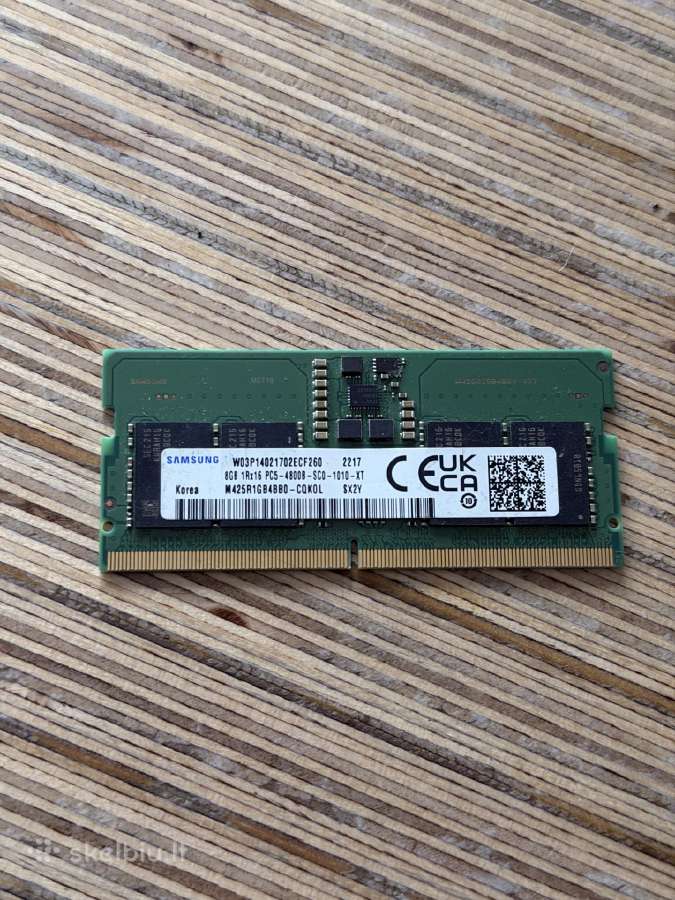 Samsung 8 GB Ddr5 4800 MHz RAM - nuotraukos Nr. 2