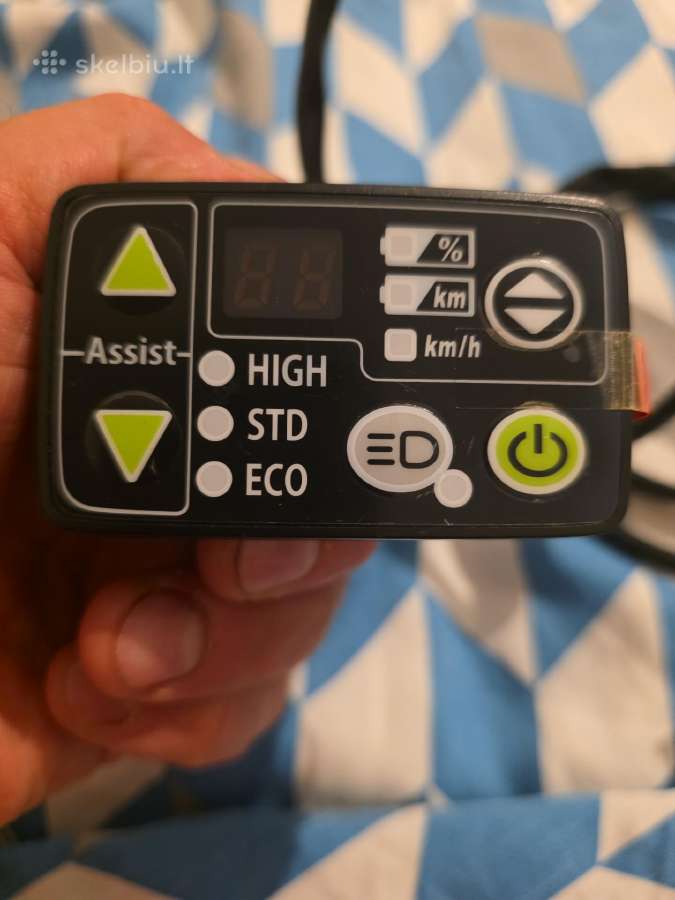 Elektrinio dviračio su Yamaha varikliu valdymas - nuotraukos Nr. 3