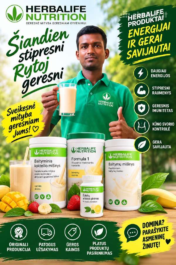 Herbalife Produkcija Geromis Kainomis! - nuotraukos Nr. 2