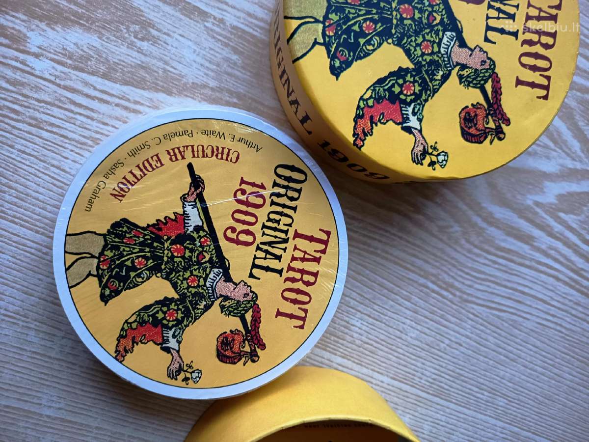 Apvalios formos Tarot kortų kaladė - nuotraukos Nr. 3