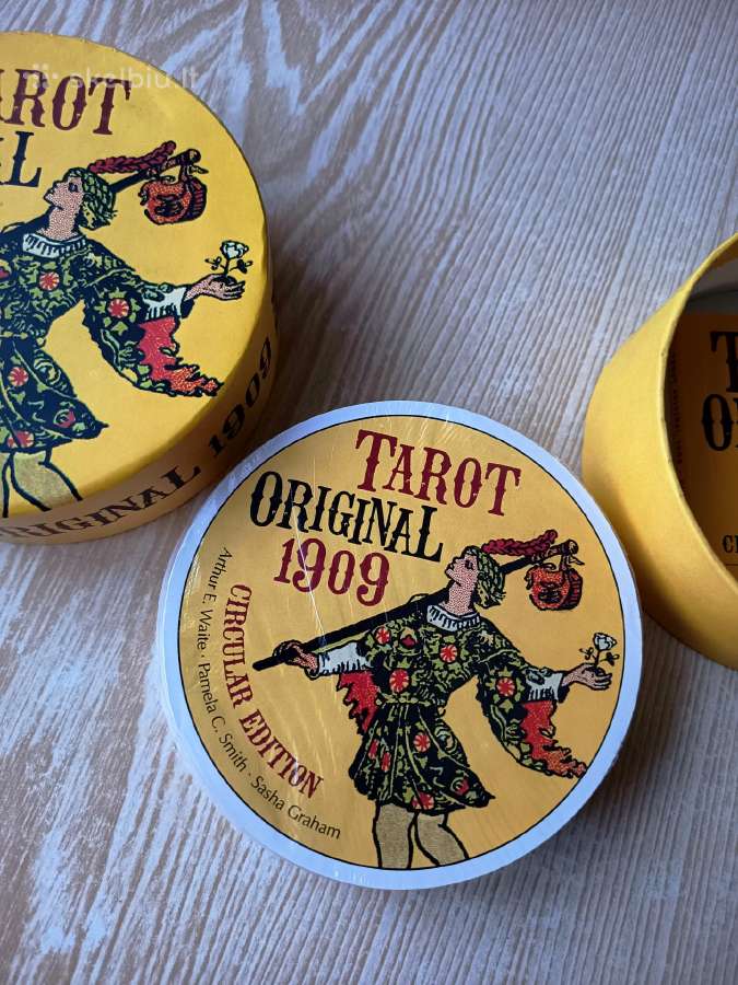 Apvalios formos Tarot kortų kaladė - nuotraukos Nr. 4