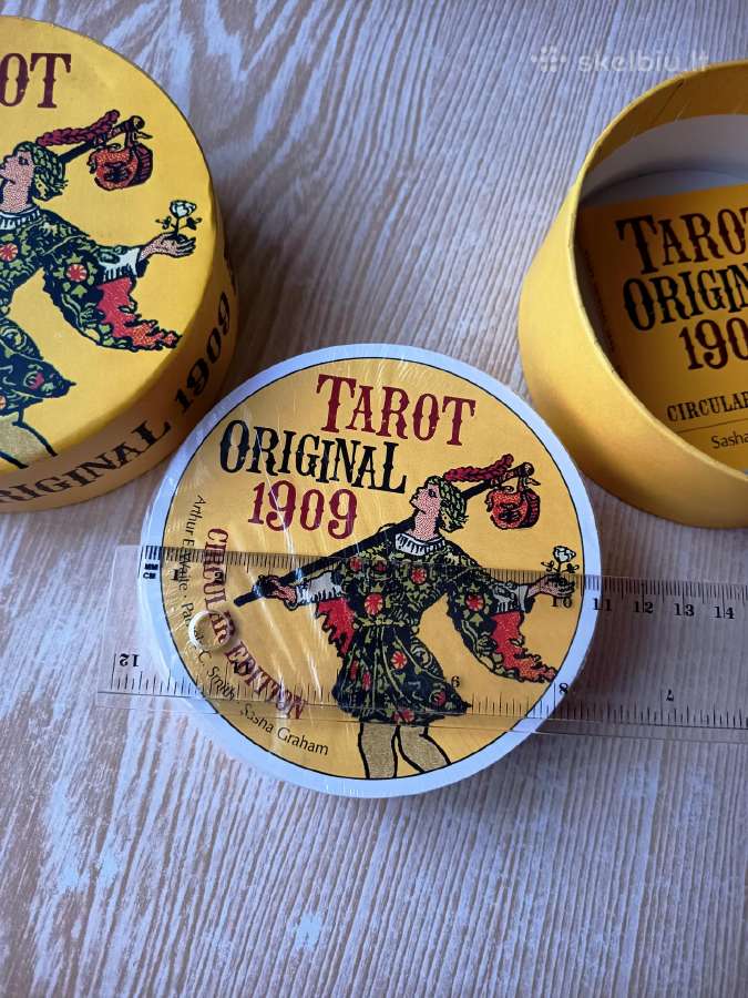 Apvalios formos Tarot kortų kaladė - nuotraukos Nr. 5