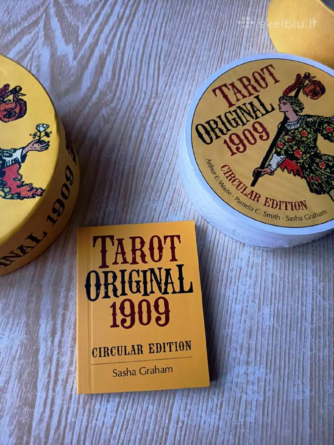 Apvalios formos Tarot kortų kaladė - nuotraukos Nr. 6