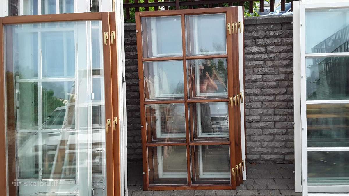 Durys langai ir kitos apdailos medžiagos - nuotraukos Nr. 7
