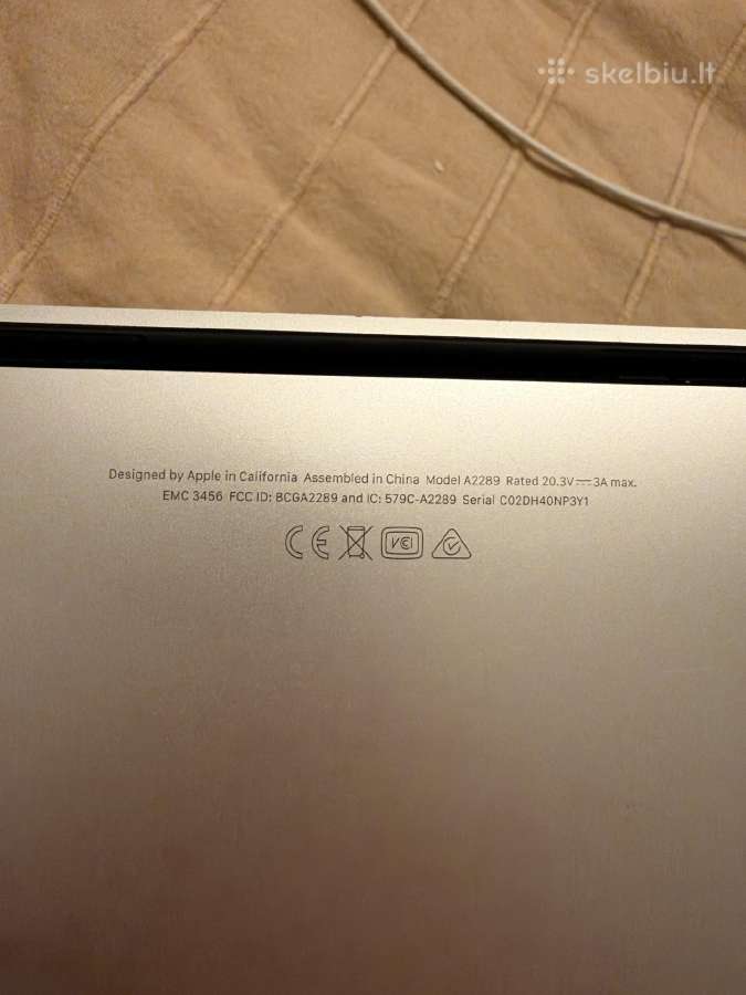 MacBook Pro 13 2020 - nuotraukos Nr. 3