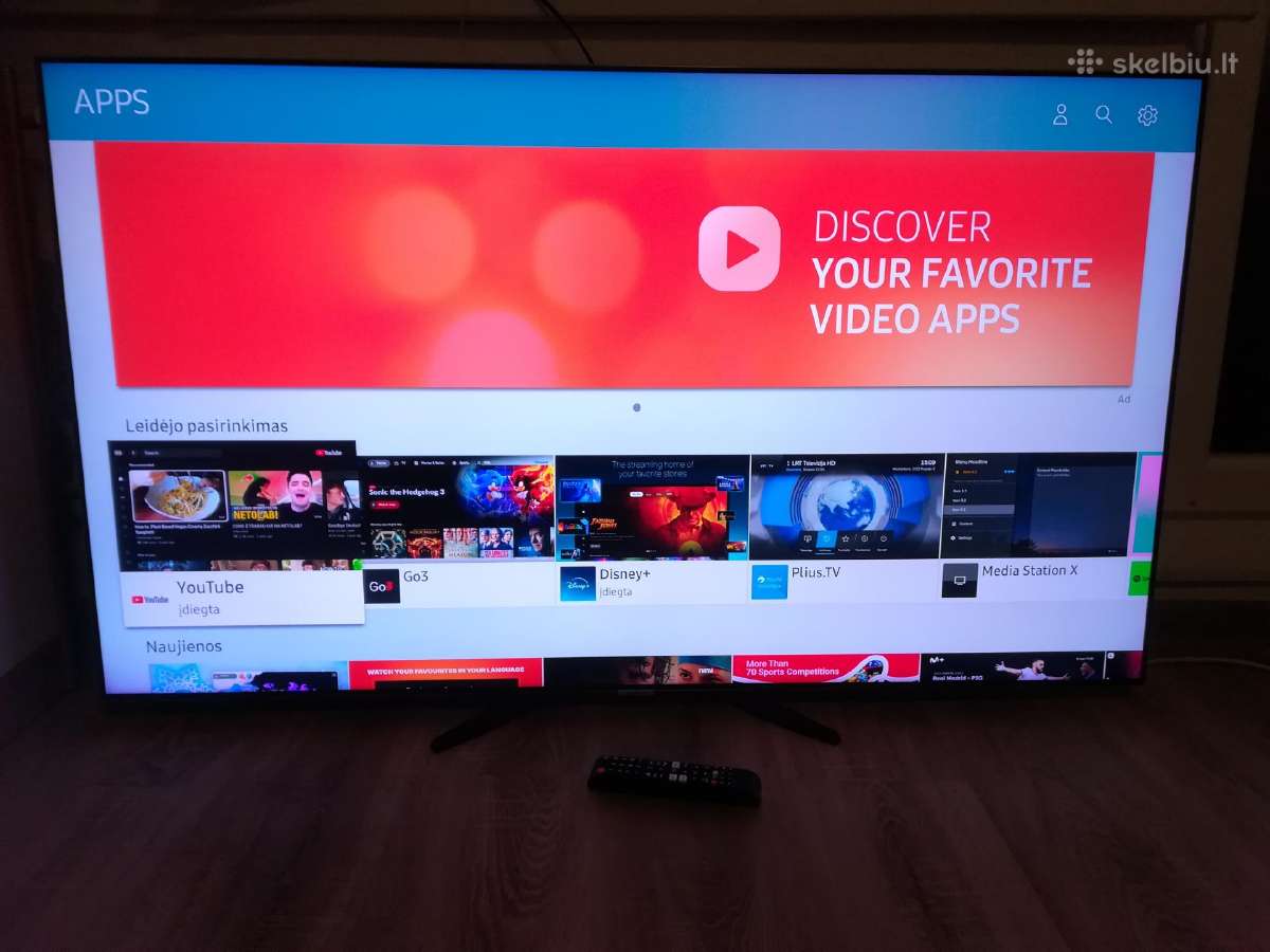 Samsung Qe55q8fam 140 cm Q-LED Smart LED TV - nuotraukos Nr. 4