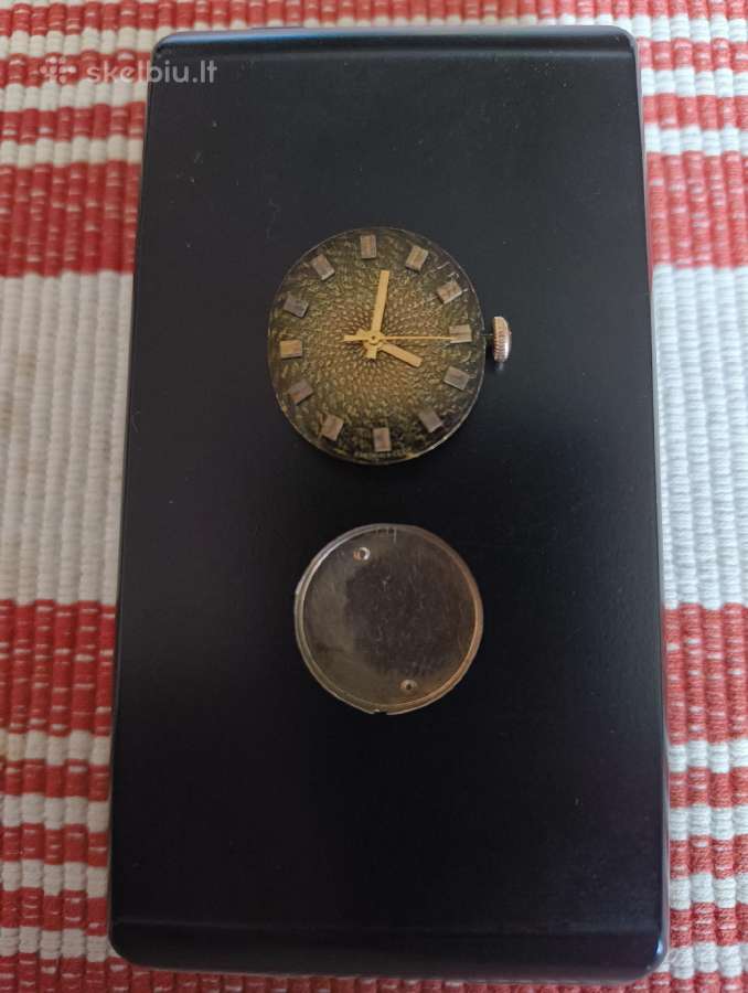 CcCCCP Laikrodis Luch Auksinis Praba 583. Mechanin - nuotraukos Nr. 19