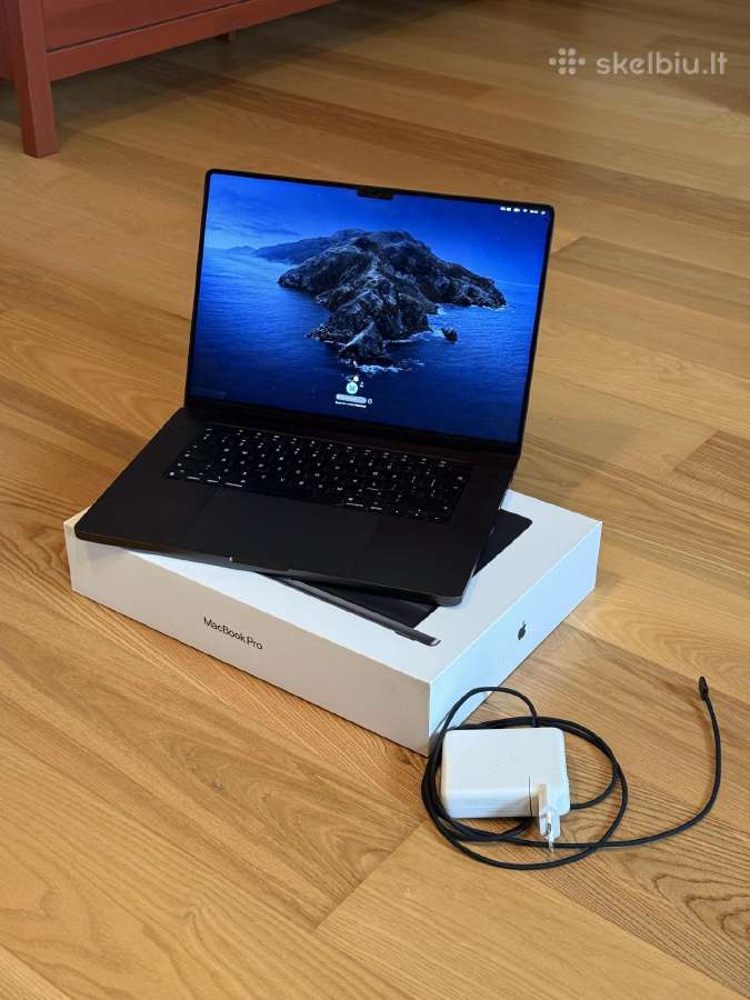 MacBook Pro 16 M3 Pro 18 GB RAM 512 GB SSD - nuotraukos Nr. 2