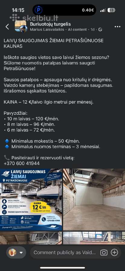 Kemperių, Jachtų Ir Katerių Saugojimas - nuotraukos Nr. 5