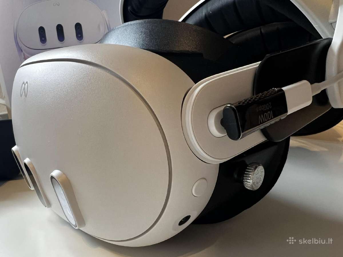 Oculus quest 3 512 GB su priedais - nuotraukos Nr. 2