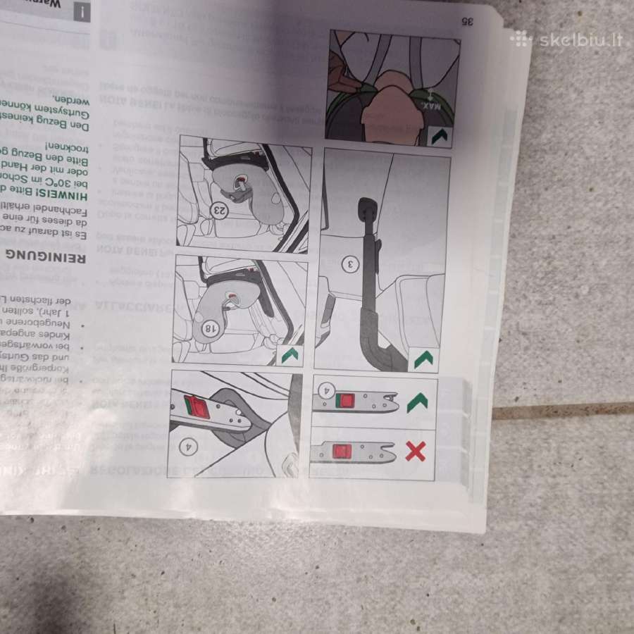 Cybex sirona vaikiška, kudikio kėdutė - nuotraukos Nr. 4