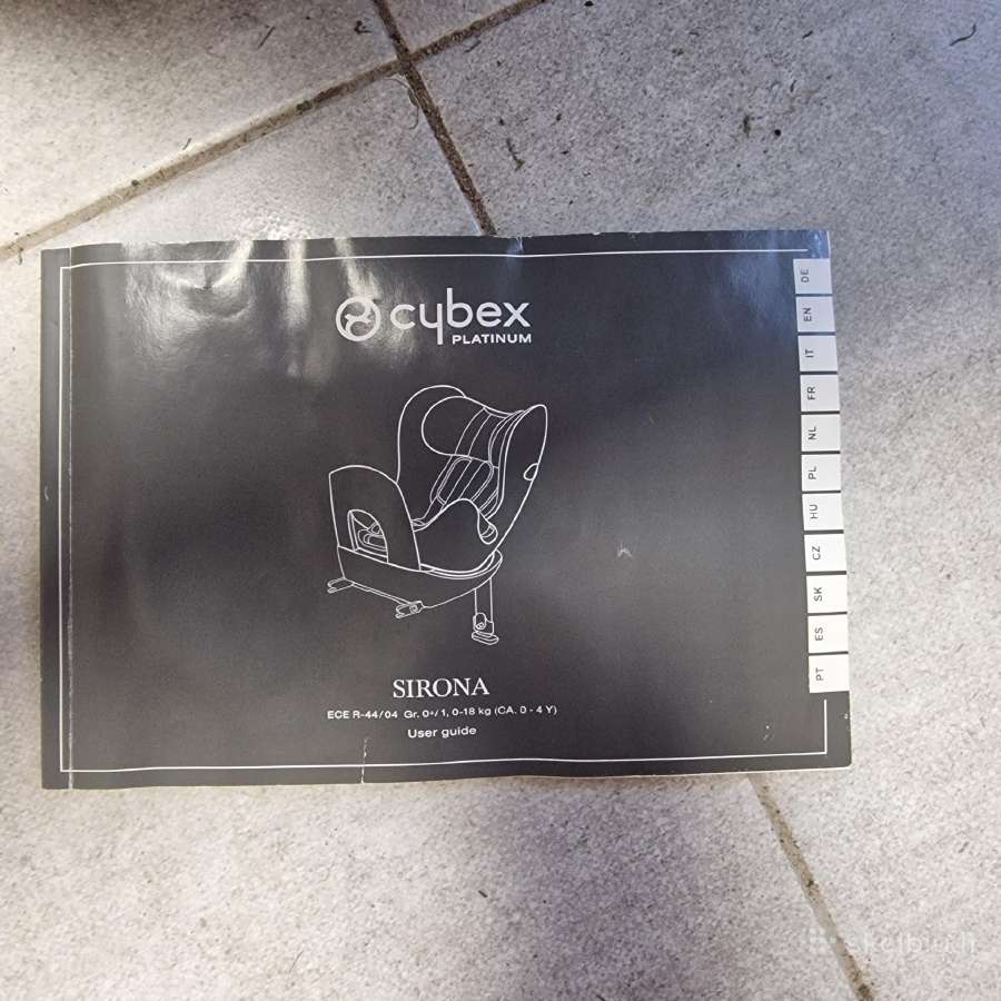 Cybex sirona vaikiška, kudikio kėdutė - nuotraukos Nr. 8