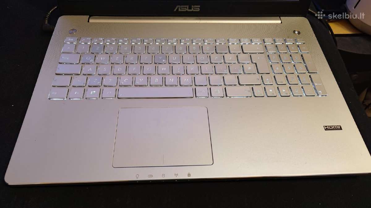 Asus N550j i7/8gb RAM/256gb SSD/GT 750m 4gb - nuotraukos Nr. 2