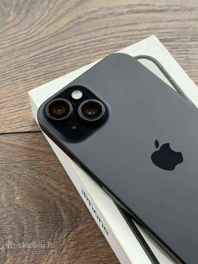 Apple iPhone 15 128gb Black - nuotraukos Nr. 2