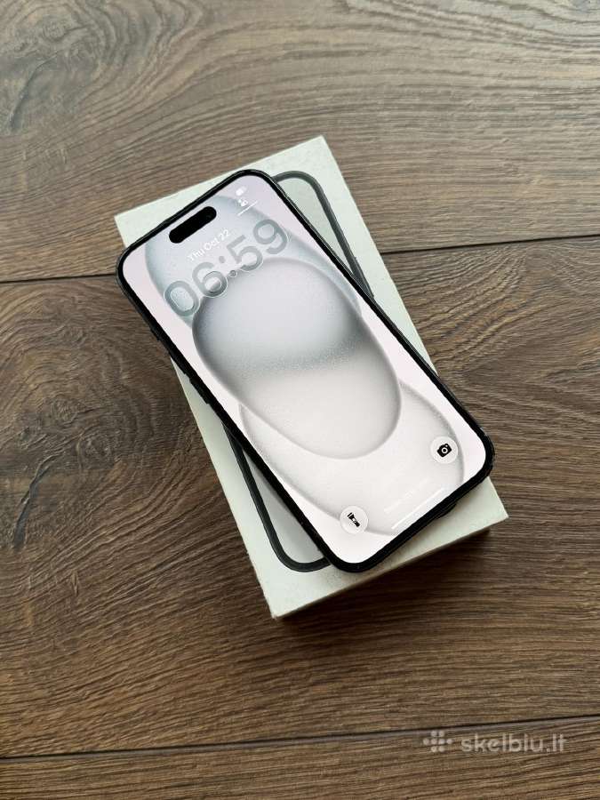 Apple iPhone 15 128gb Black - nuotraukos Nr. 3