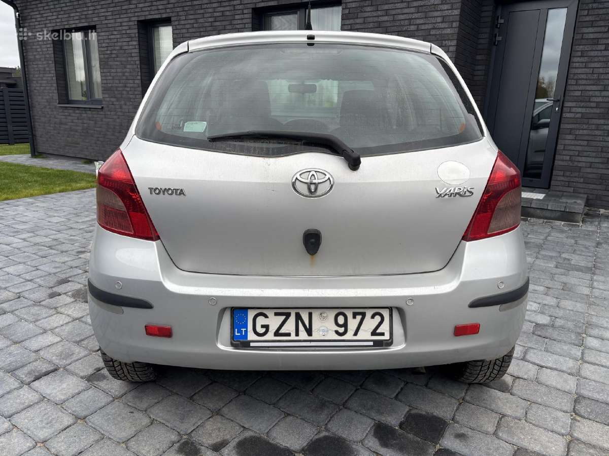 Toyota Yaris 1.4 l., 2007 m. - nuotraukos Nr. 6