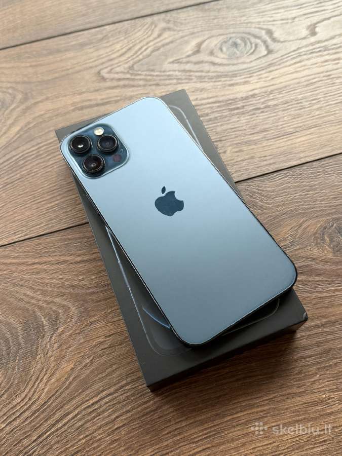 Apple iPhone 12 Pro Max 256gb Blue BH: 98% - nuotraukos Nr. 2