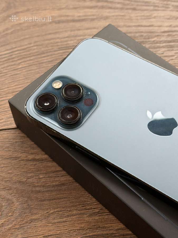 Apple iPhone 12 Pro Max 256gb Blue BH: 98% - nuotraukos Nr. 3