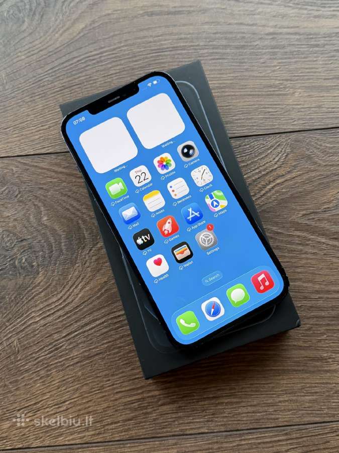 Apple iPhone 12 Pro Max 256gb Blue BH: 98% - nuotraukos Nr. 5