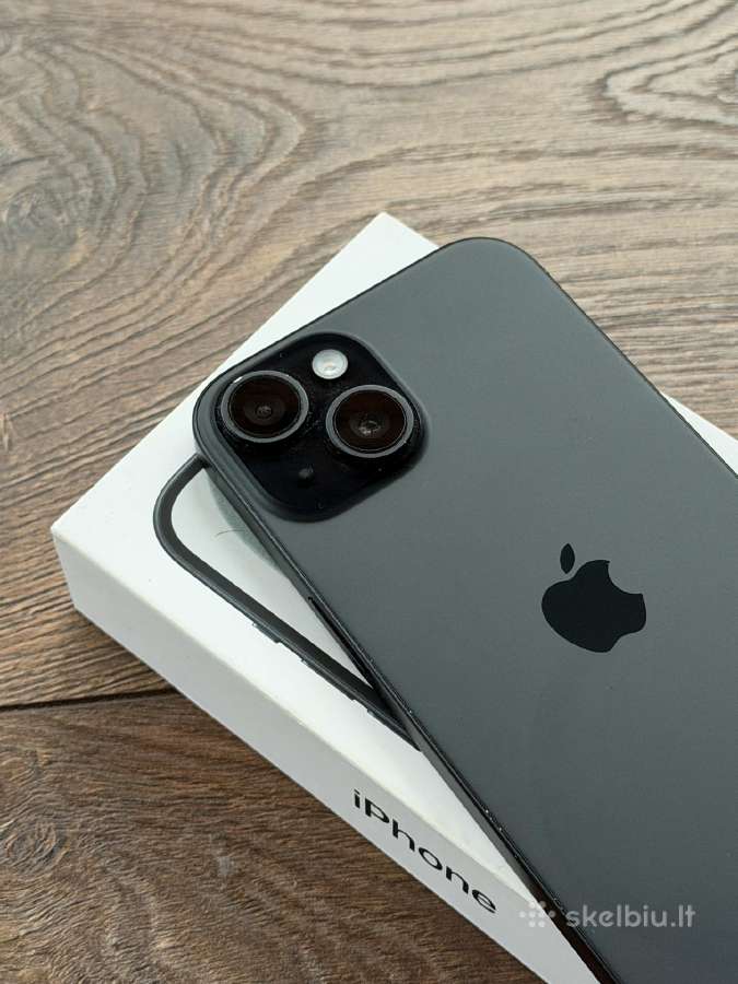 Apple iPhone 15 256gb Black - nuotraukos Nr. 2