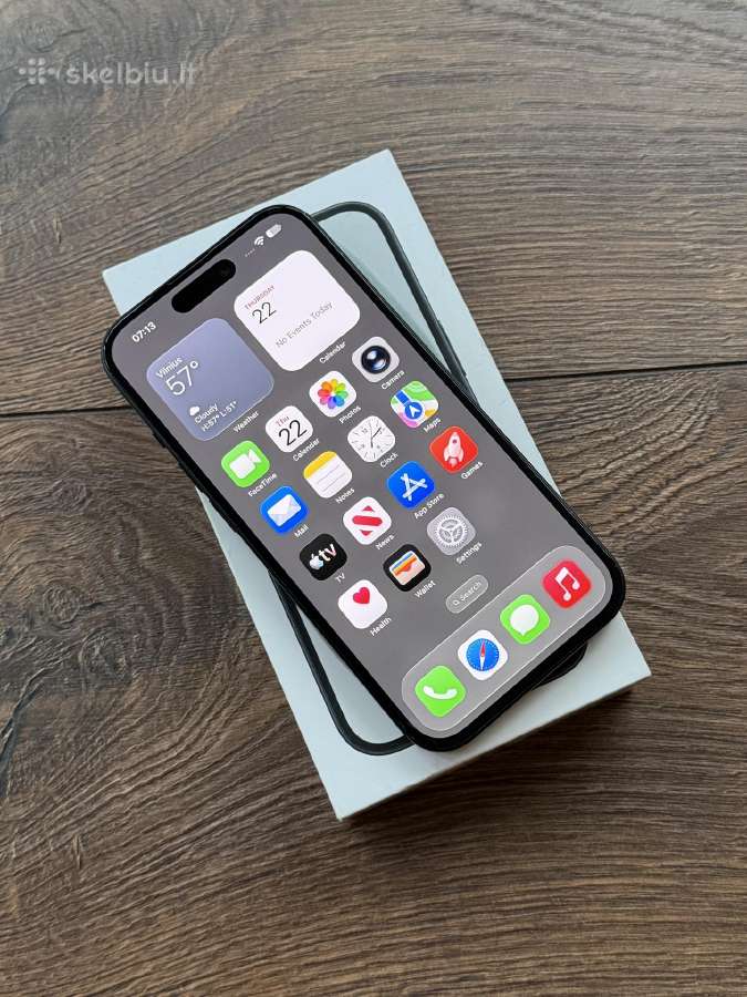 Apple iPhone 15 256gb Black - nuotraukos Nr. 4