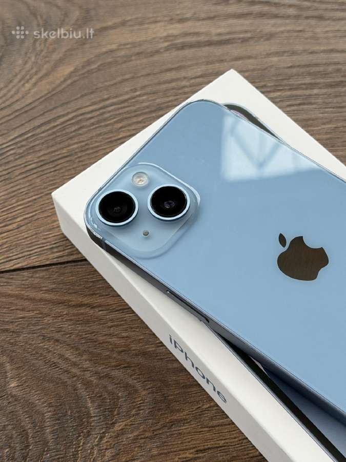 Apple iPhone 14 128gb Blue BH:100% - nuotraukos Nr. 2