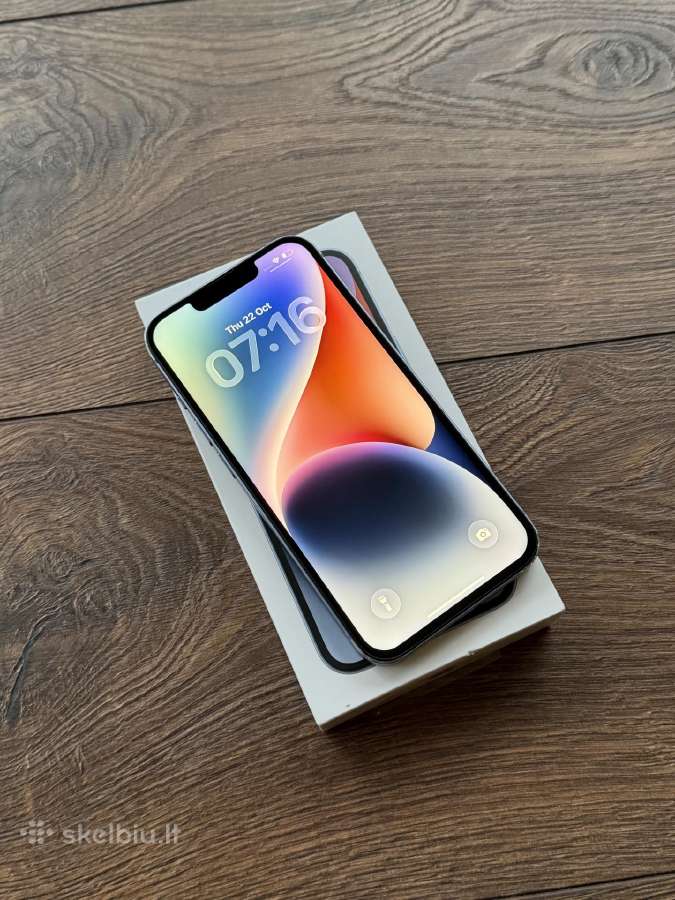 Apple iPhone 14 128gb Blue BH:100% - nuotraukos Nr. 3