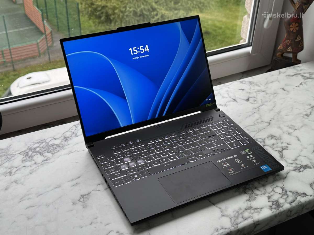 Žaidybinis Asus Tuf Gaming F16 (Fx607v) + RAM (32) - nuotraukos Nr. 2