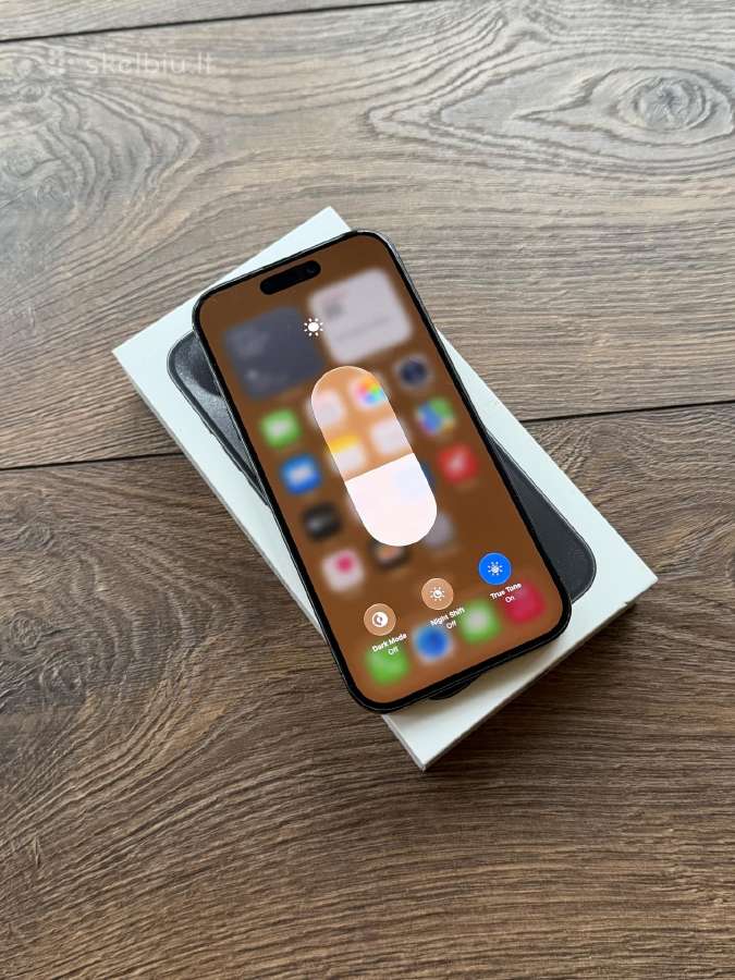 Apple iPhone 15 Pro 256gb Black Titanium - nuotraukos Nr. 5