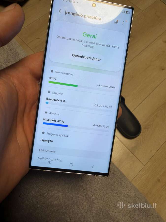 Samsung galaxy s23 ultra 512gb - nuotraukos Nr. 7