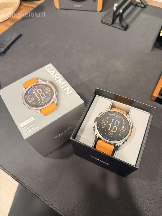 Garmin Fenix 8 47mm. Sapphire Amoled - nuotraukos Nr. 2