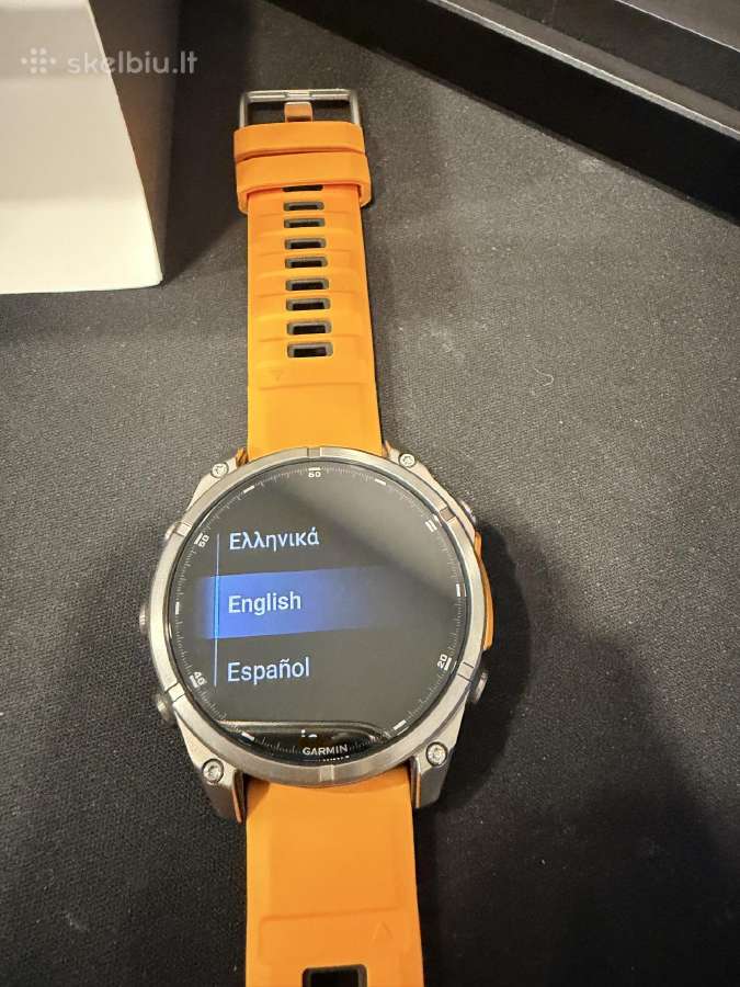 Garmin Fenix 8 47mm. Sapphire Amoled - nuotraukos Nr. 4