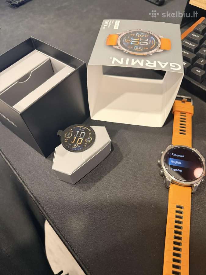 Garmin Fenix 8 47mm. Sapphire Amoled - nuotraukos Nr. 6