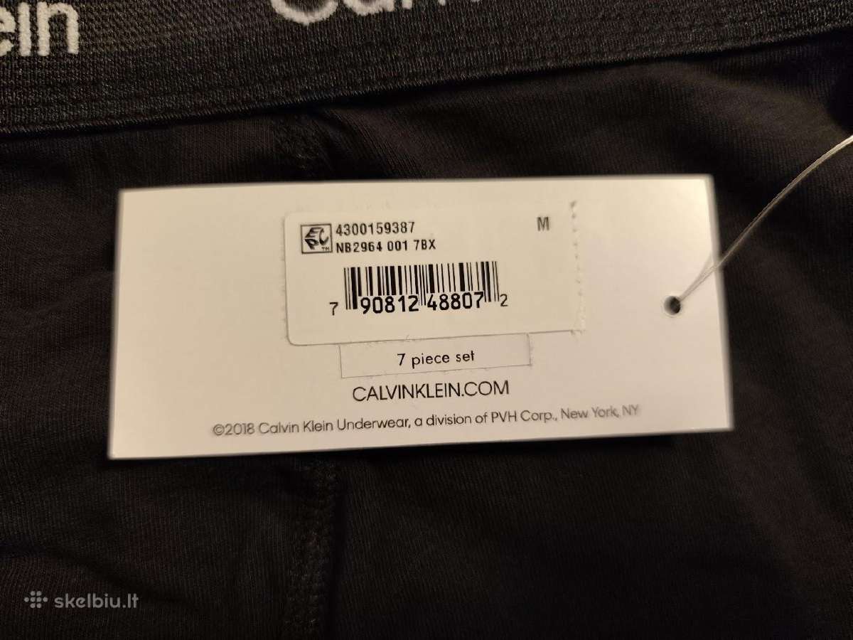Naujas Calvin Klein apatinių komplektas, M dydis - nuotraukos Nr. 6