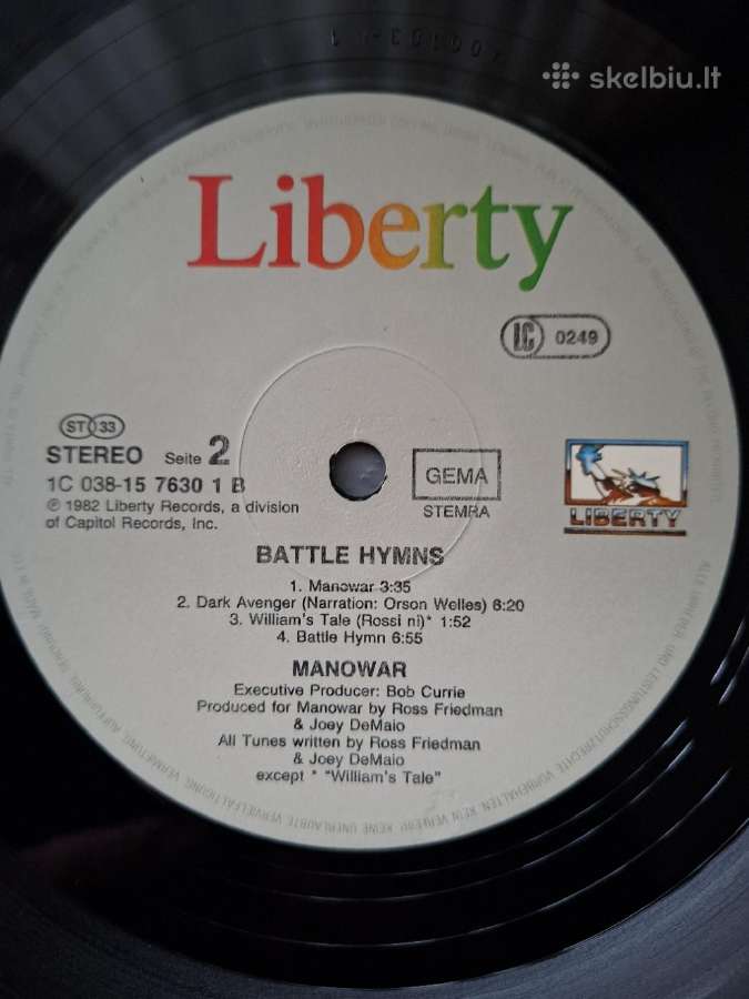 Manowar 1982 "Battle Hymns" - nuotraukos Nr. 3