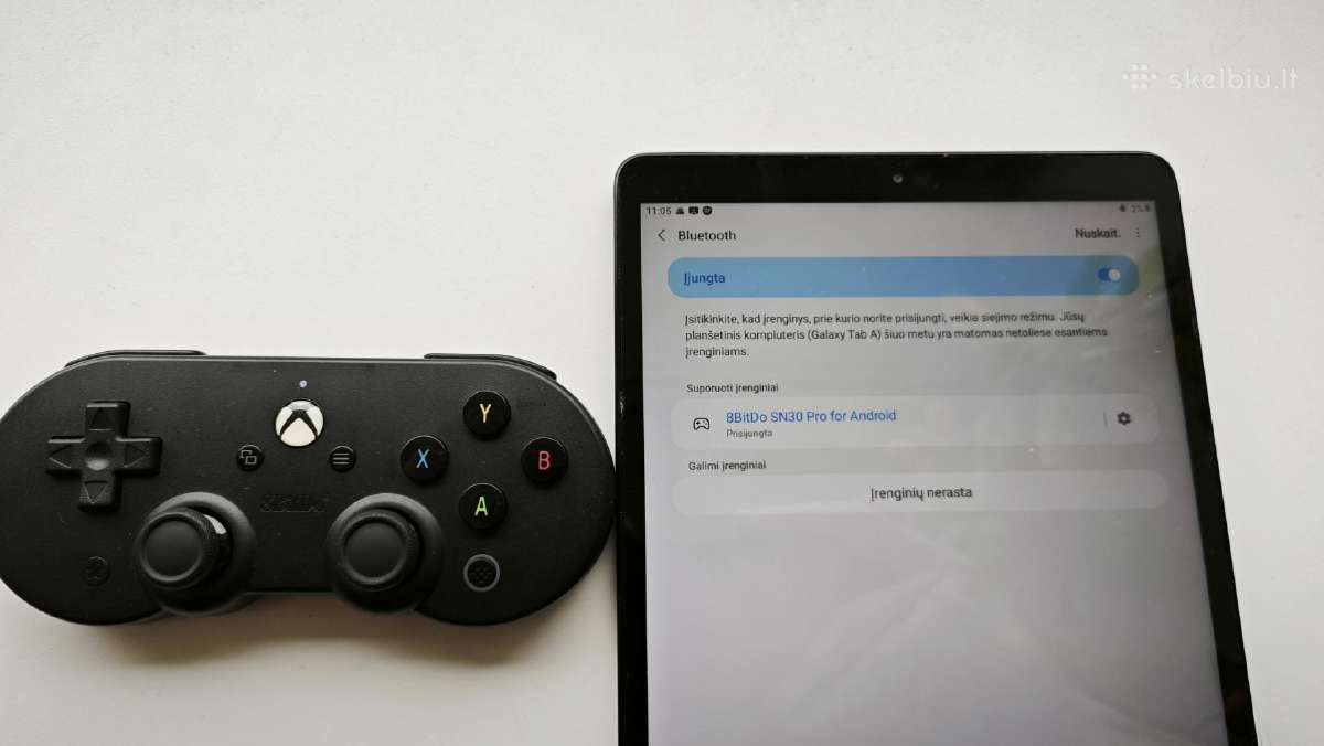 8bitdo Sn30 Pro (Xbox Cloud / Android) + Clip - nuotraukos Nr. 5
