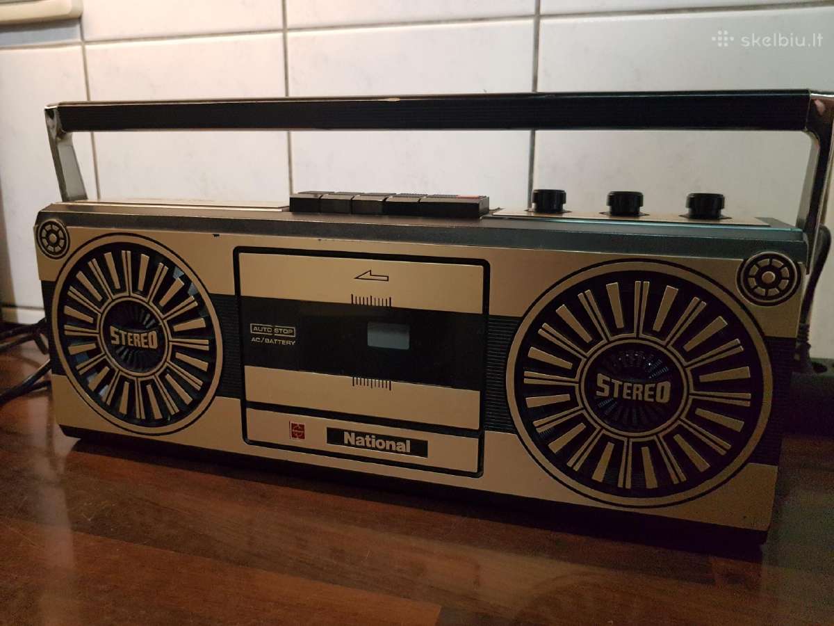 National Panasonic rq 2165 1980 m - nuotraukos Nr. 13