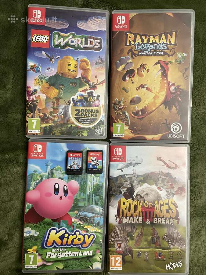 Nintendo Switch Žaidimai - nuotraukos Nr. 2
