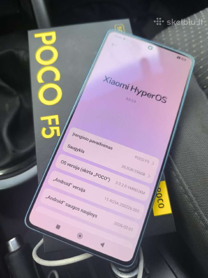 Poco F5 5G 12/256gb - nuotraukos Nr. 2