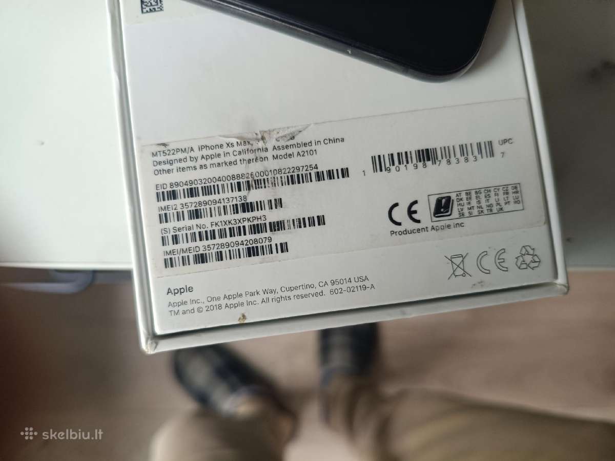 XS max iPhone - nuotraukos Nr. 6
