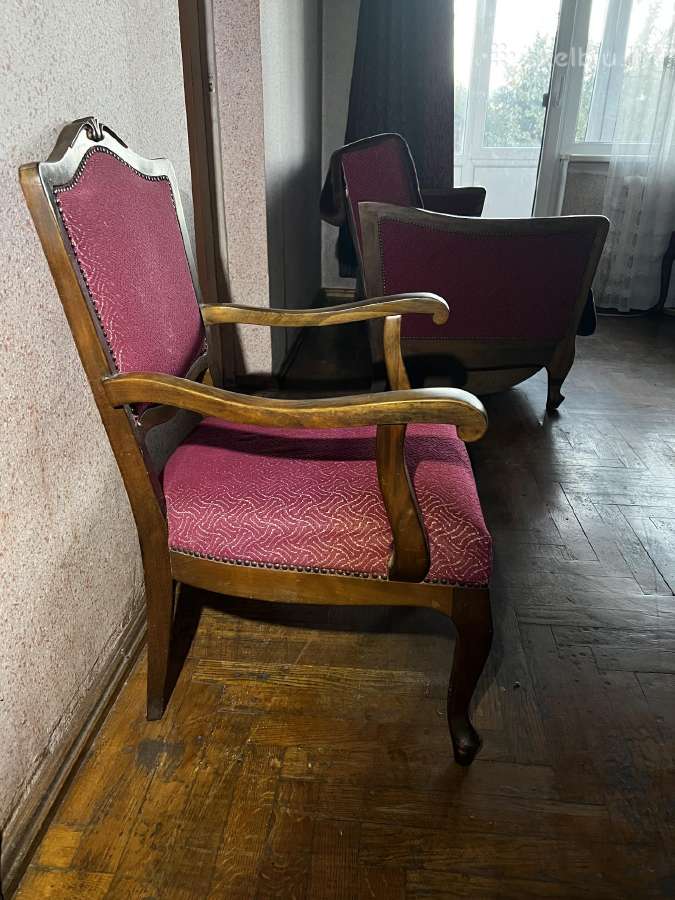 Vintažiniai kokybiški baldai.kėdė, sekcija, stal - nuotraukos Nr. 11