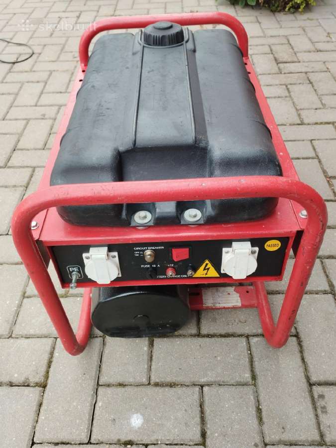 Sdmo 2.7kw.generatorius, trifazis 2,5kw - nuotraukos Nr. 10
