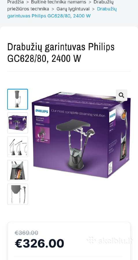 Philips All-in-one 8000 Series“ lyginimo sistema - nuotraukos Nr. 7