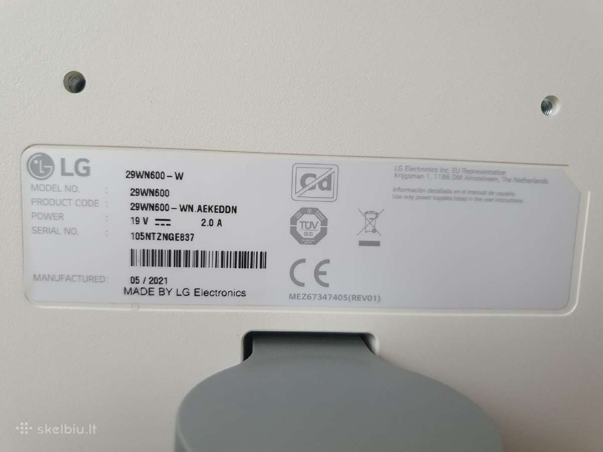 LG 73cm ultra wide monitorius - nuotraukos Nr. 4
