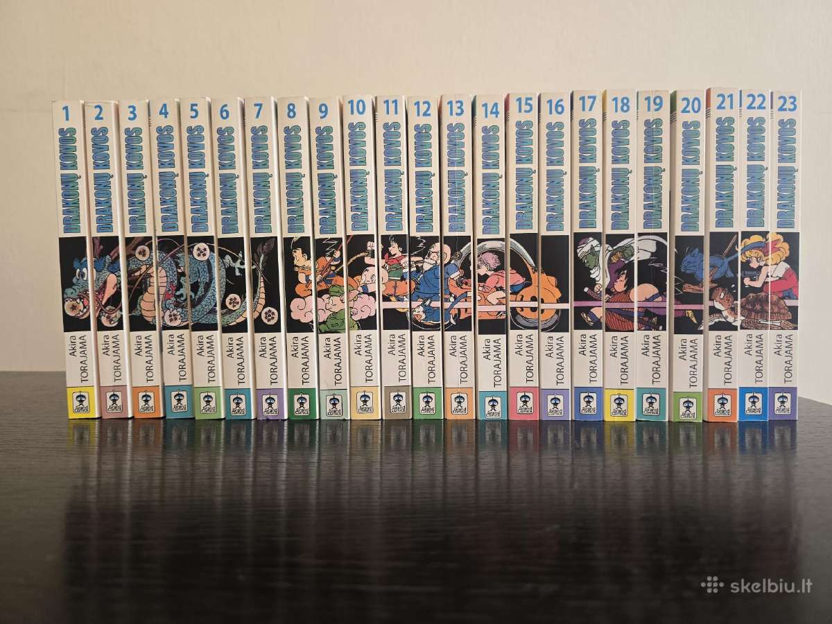 Drakonų kovos (Dragon Ball) manga kolekcija - nuotraukos Nr. 3