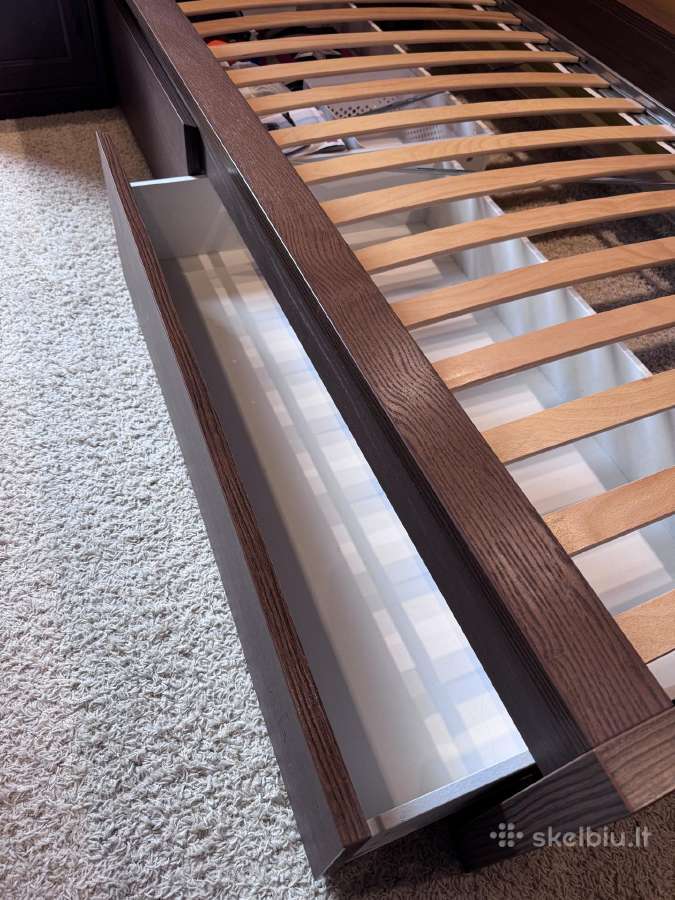 Ikea lova +spintelė - nuotraukos Nr. 2