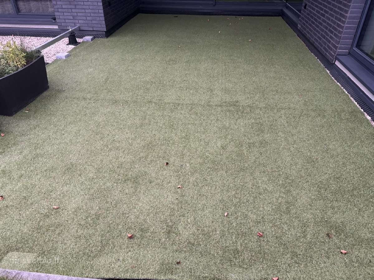 Žolės imitacijos kiliminė danga 4x7m - nuotraukos Nr. 3